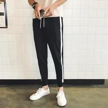 2017 Men's Sweatpants New Arrivals Pants Loose Style Fashion Casual Youth Trousers Pocket Leisure Stripe Movement Brand Trend
2017 Men's Sweatpants New Arrivals Pants Loose Style Fashion Casual Youth Trousers Pocket Leisure Stripe Movement Brand Trend