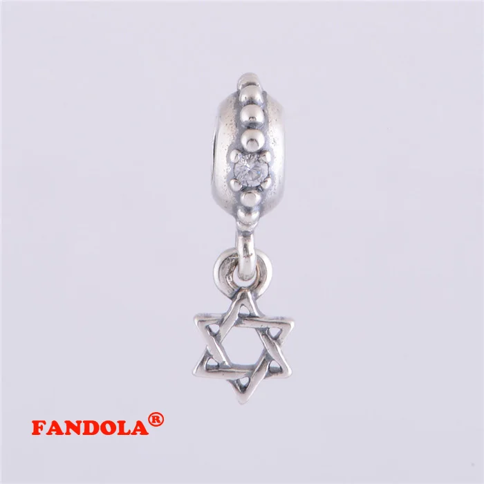 Fits Pandora Charms Bracelet Authentic 925 Sterling Silver Star of David Dangle Charm Beads for Jewelry Making Wholesale LW291
Fits Pandora Charms Bracelet Authentic 925 Sterling Silver Star of David Dangle Charm Beads for Jewelry Making Wholesale LW291