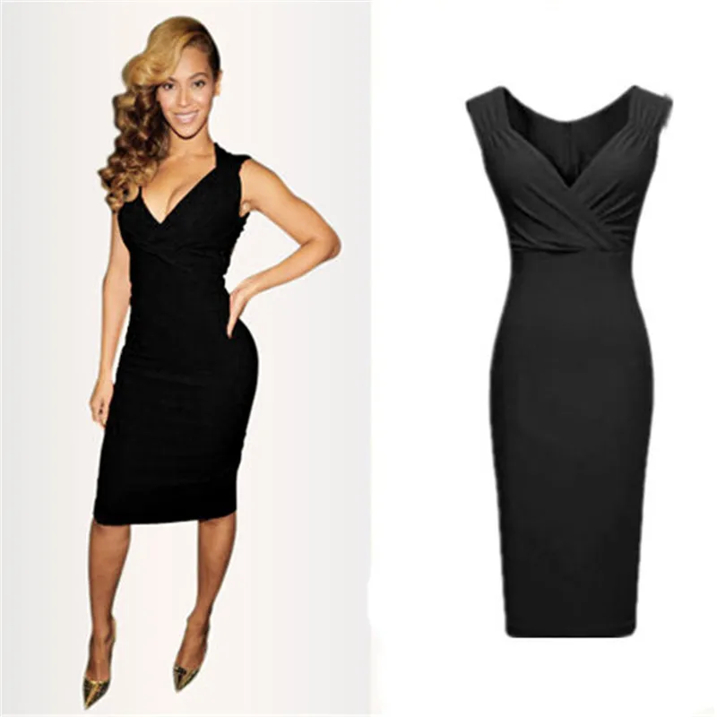 2017 Women's Sexy Summer Bandage Bodycon Slim V Neck Sleeveless Evening Party Pencil Mini Dress
2017 Women's Sexy Summer Bandage Bodycon Slim V Neck Sleeveless Evening Party Pencil Mini Dress