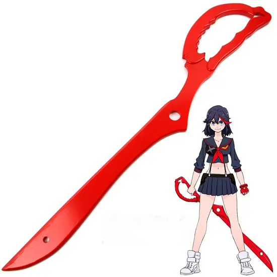 Kill La Kill Ryuko Matoi Ryuuko Scissor Blade Cosplay Decorative Weapon Wooden Sword Tachikiri Basami
Kill La Kill Ryuko Matoi Ryuuko Scissor Blade Cosplay Decorative Weapon Wooden Sword Tachikiri Basami