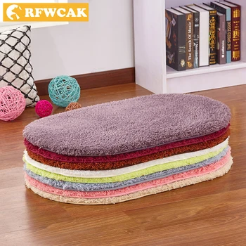 RFWCAK Modern Simple Thickened Oval Bathroom Door Anti-skid Absorbent Mats Bedroom Entrance Kitchen Bathroom Bathroom Door Mat
RFWCAK Modern Simple Thickened Oval Bathroom Door Anti-skid Absorbent Mats Bedroom Entrance Kitchen Bathroom Bathroom Door Mat