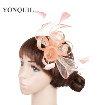 2020 Ladies Champagne sinamay Fascinator Hat Vintage Fashion Women wedding Party Elegant red Fascinators Hair Accessories SYF231
2020 Ladies Champagne sinamay Fascinator Hat Vintage Fashion Women wedding Party Elegant red Fascinators Hair Accessories SYF231