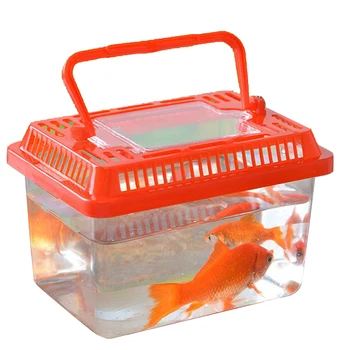 Square Shape Transparent Feeding Box Pets Container with Carry Handle for Goldfish Turtle
Square Shape Transparent Feeding Box Pets Container with Carry Handle for Goldfish Turtle