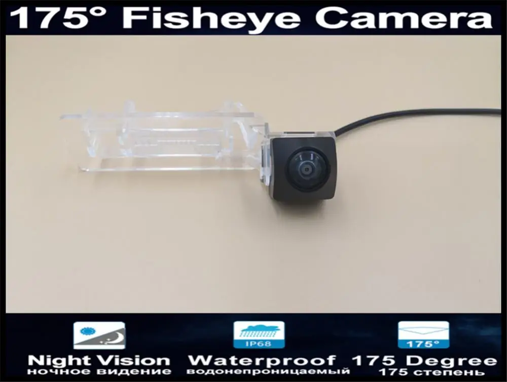 Car Rear view Camera 175 Degree 1080P Fisheye Lens Parking Reverse Camera For Mercedes Benz Smart Fortwo / Smart ED Car Camera
Car Rear view Camera 175 Degree 1080P Fisheye Lens Parking Reverse Camera For Mercedes Benz Smart Fortwo / Smart ED Car Camera