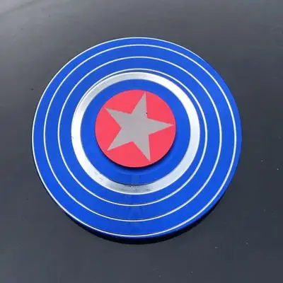 Fidget Spinner Marvel Captain America Two Sides Alloy Spiderman Hand Spinner Adult Decompression Artifact Children's Toy
Fidget Spinner Marvel Captain America Two Sides Alloy Spiderman Hand Spinner Adult Decompression Artifact Children's Toy