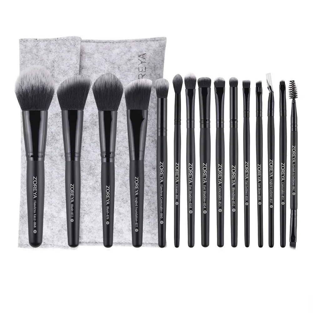 New 15 pcs Makeup Brush Set tools Make-up Toiletry Kit Wool Make Up Brush Set brochas maquillaje 40*
New 15 pcs Makeup Brush Set tools Make-up Toiletry Kit Wool Make Up Brush Set brochas maquillaje 40*