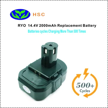 

2.0Ah 18650 Battery Pack RYO14.4C Lithium ion Battery 14.4V Replacement Ryobi BPL1414 LLCD14021 LCDI14022B Original Battery