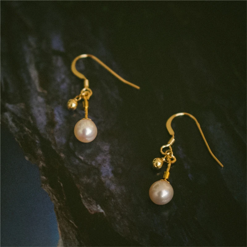 Handmade Natural Pearl Tassel Earrings Gold Filled Customize Brincos Vintage Charm Jewelry Not Fade Party Pendientes Oorbellen
Handmade Natural Pearl Tassel Earrings Gold Filled Customize Brincos Vintage Charm Jewelry Not Fade Party Pendientes Oorbellen