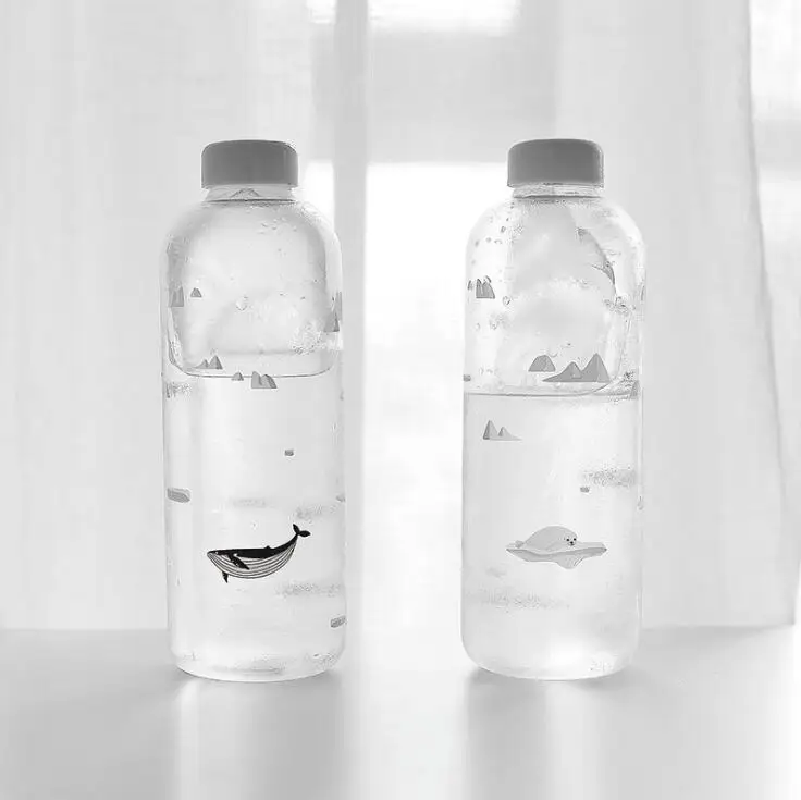 TECHOME New Outdoor Portable Water Bottle Students Adult Straight Glass Cartoon Printed Drink Bottle With Lid Gift for Friend
TECHOME New Outdoor Portable Water Bottle Students Adult Straight Glass Cartoon Printed Drink Bottle With Lid Gift for Friend