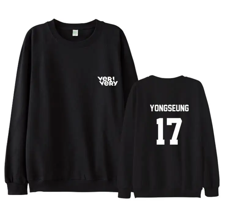 Kpop verivery member name printing o neck pullover black hoodies for fans unisex supportive loose thin sweatshirt
Kpop verivery member name printing o neck pullover black hoodies for fans unisex supportive loose thin sweatshirt