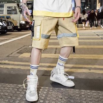 summer reflective streamers students wild tooling shorts Japanese street Harajuku wind pocket five pants
summer reflective streamers students wild tooling shorts Japanese street Harajuku wind pocket five pants