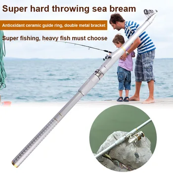 FRP Fishing Rod Super Hard Powerful Travel Fishing Tackle Ocean Sea Pole Rod 2.1/2.4/2.7/3.0/3.6m YS-BUY
FRP Fishing Rod Super Hard Powerful Travel Fishing Tackle Ocean Sea Pole Rod 2.1/2.4/2.7/3.0/3.6m YS-BUY