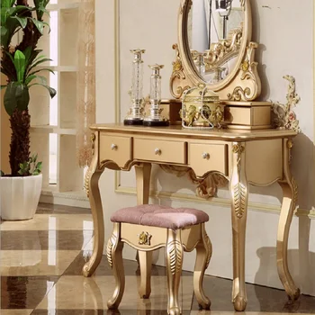 White Makeup Tocador Dresser With Mirror, Bedroom Wood Furniture Vanity Dressing Table
White Makeup Tocador Dresser With Mirror, Bedroom Wood Furniture Vanity Dressing Table
