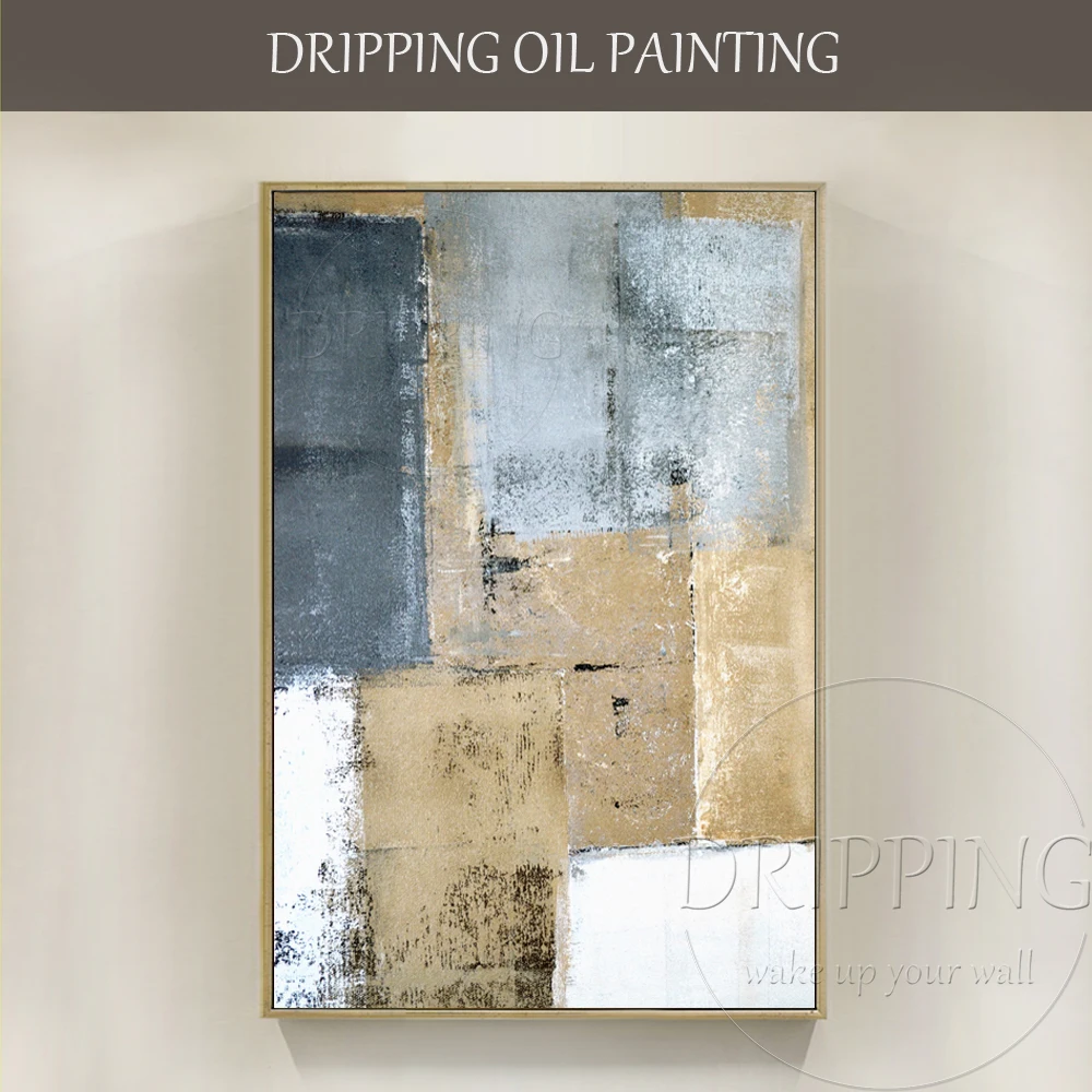 Simple Design High Quality Hand-painted Modern Grey Oil Painting on Canvas Modern Art Oil Painting for All Kinds of Wall Decor
Simple Design High Quality Hand-painted Modern Grey Oil Painting on Canvas Modern Art Oil Painting for All Kinds of Wall Decor