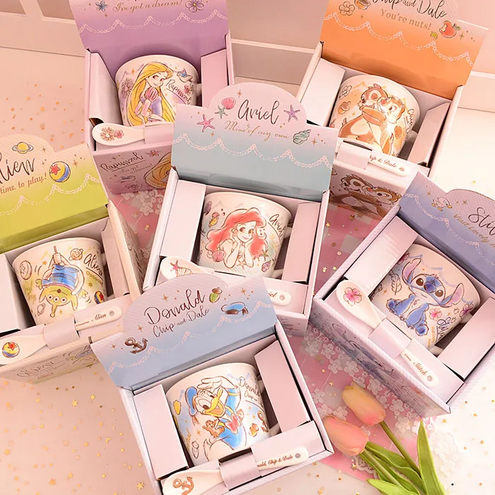 Stitch 626 The Little Mermaid Ariel Rapunzel Princess Chip N' Dale Chipmunk Ceramic Mug Coffee Mug Cup Birthday Gift With Box
Stitch 626 The Little Mermaid Ariel Rapunzel Princess Chip N' Dale Chipmunk Ceramic Mug Coffee Mug Cup Birthday Gift With Box