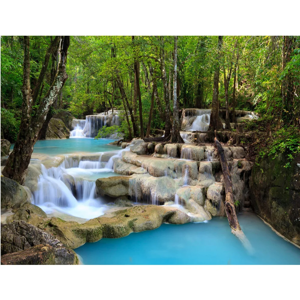 New 100% Diamond Embroidery Needlework Scenic waterfall DIY Diamond Painting Kit Rhinestone Pasted for Square Drill Full Y247
New 100% Diamond Embroidery Needlework Scenic waterfall DIY Diamond Painting Kit Rhinestone Pasted for Square Drill Full Y247