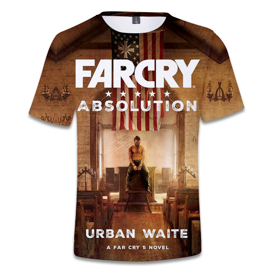 Game Far Cry 5 3D Printed T-shirt Men Fashion T Shirt Funny Harajuku Flexible Tshirt Unisex Tee Tops Gamer Clothing Camisetas
Game Far Cry 5 3D Printed T-shirt Men Fashion T Shirt Funny Harajuku Flexible Tshirt Unisex Tee Tops Gamer Clothing Camisetas