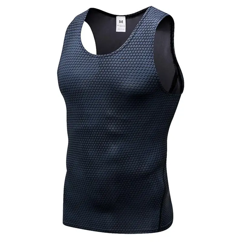 Summer Men Sport Vests Fitness Tank Tops Bodybuilding Stretchy Quick-drying Breathable Compression Running Jogging Vest
Summer Men Sport Vests Fitness Tank Tops Bodybuilding Stretchy Quick-drying Breathable Compression Running Jogging Vest