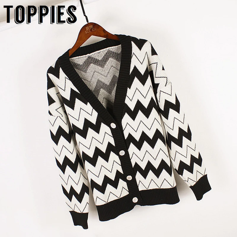Geometric Cardigan Woman Knitting Loose Coat 2019 Autumn Winter Cardigan Sweater Single Breasted Sweater
Geometric Cardigan Woman Knitting Loose Coat 2019 Autumn Winter Cardigan Sweater Single Breasted Sweater