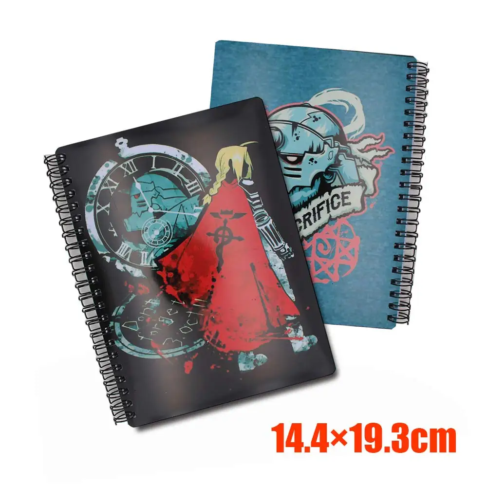 Fullmetal Alchemist Edward Elric Spiral Notebook Blank Paper Notepad Planner Diary Journal Office School Supplies Student Gift
Fullmetal Alchemist Edward Elric Spiral Notebook Blank Paper Notepad Planner Diary Journal Office School Supplies Student Gift