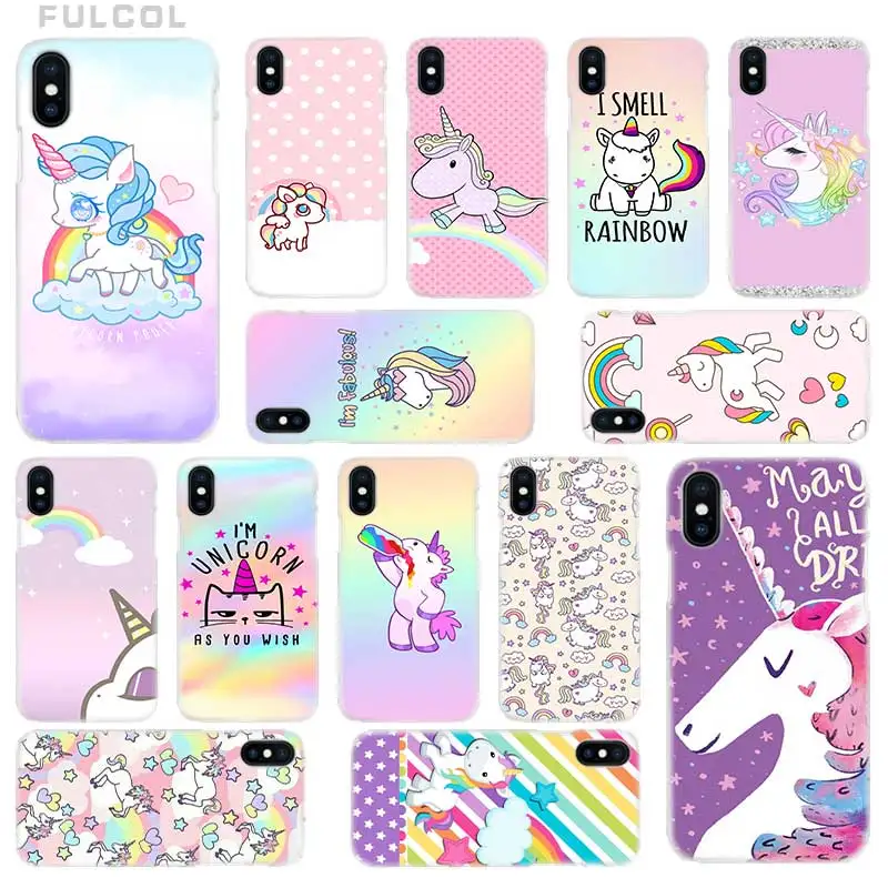 Fulcol Horse Unicorn On Rainbow Transparent Hard Case Cover for iPhone 4 4s 5 5s 5c 6 6s 7 8 X XS MAX SE Plus XR
Fulcol Horse Unicorn On Rainbow Transparent Hard Case Cover for iPhone 4 4s 5 5s 5c 6 6s 7 8 X XS MAX SE Plus XR