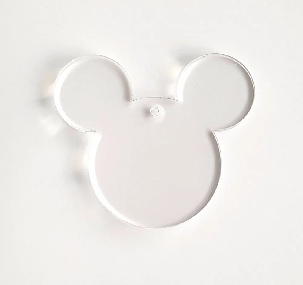 10PCS OF ACRYLIC KEYCHAINS MICKEY MOUSE CLEAR BLANK 1/8" THICK Clear Acrylic Laser Cut Sheet , Acrylic keychain blank pieces
10PCS OF ACRYLIC KEYCHAINS MICKEY MOUSE CLEAR BLANK 1/8" THICK Clear Acrylic Laser Cut Sheet , Acrylic keychain blank pieces
