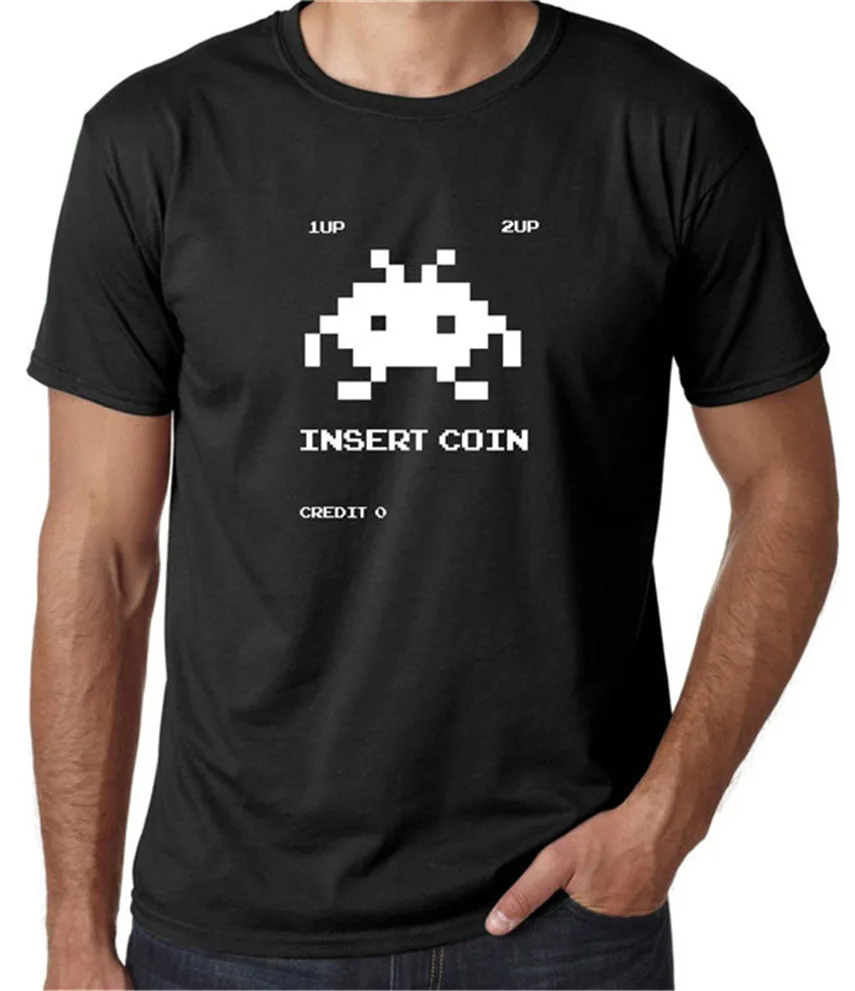 Mens Unisex PACMAN Printed T-Shirt Retro 70s 80s Arcade PC Video Games Space Invaders Free Shipping Unisex Casual Gift
Mens Unisex PACMAN Printed T-Shirt Retro 70s 80s Arcade PC Video Games Space Invaders Free Shipping Unisex Casual Gift