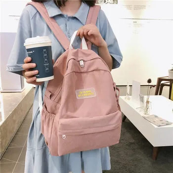 DCIMORTransparent label women backpack female Polyester cotton travel backpack schoolbag for Teenage girls book bags Mochila
DCIMORTransparent label women backpack female Polyester cotton travel backpack schoolbag for Teenage girls book bags Mochila