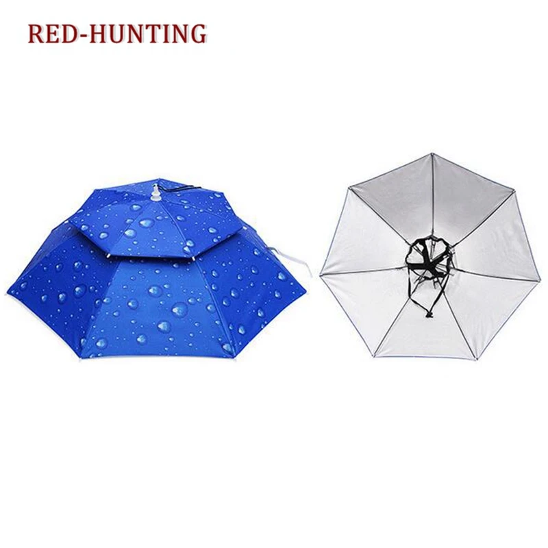New Portable Headwear Handsfree Umbrella Hat Cap Folding Unisex Umbrella Hiking Golf Beach Sunshade Fish Hats Fishing Caps
New Portable Headwear Handsfree Umbrella Hat Cap Folding Unisex Umbrella Hiking Golf Beach Sunshade Fish Hats Fishing Caps