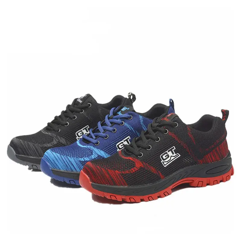 Men's Breathable Work Safety Shoes Steel Toe Outdoor Wear Resistant Industrial Construction Puncture Proof Boots T118 Blue
Men's Breathable Work Safety Shoes Steel Toe Outdoor Wear Resistant Industrial Construction Puncture Proof Boots T118 Blue