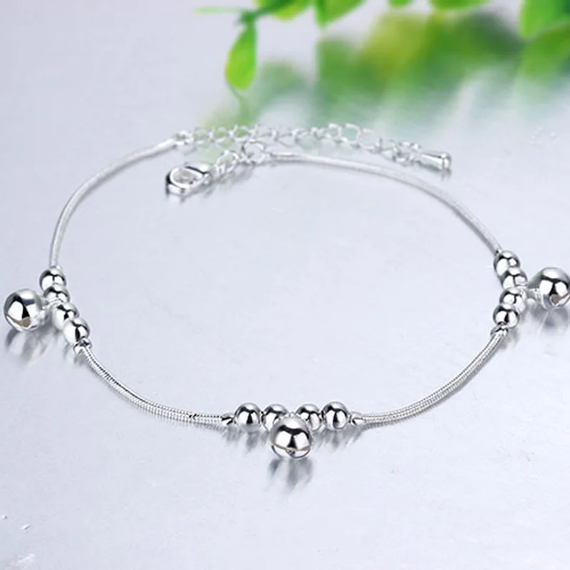 Sexy small bell Plata Chain Anklets Bracelet New Charm Anklet for Women Girls Leg bracelet Vintage Foot Jewelry
Sexy small bell Plata Chain Anklets Bracelet New Charm Anklet for Women Girls Leg bracelet Vintage Foot Jewelry