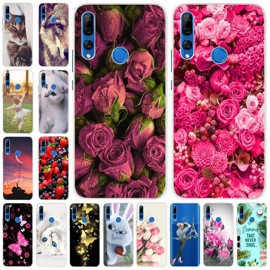 For Fundas Huawei P Smart Z Case Silicone 3D Soft TPU Cute Cartoon Flowers Clear Back Phone Case For Huawei P Smart Z STK-LX1
For Fundas Huawei P Smart Z Case Silicone 3D Soft TPU Cute Cartoon Flowers Clear Back Phone Case For Huawei P Smart Z STK-LX1