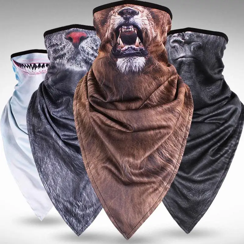 Neck Breathable Half Face Mask Tube Bicycle Outdoor Riding Animal Printed Cool Scarf Winter Snowboard Headband Headscarf Bandana
Neck Breathable Half Face Mask Tube Bicycle Outdoor Riding Animal Printed Cool Scarf Winter Snowboard Headband Headscarf Bandana