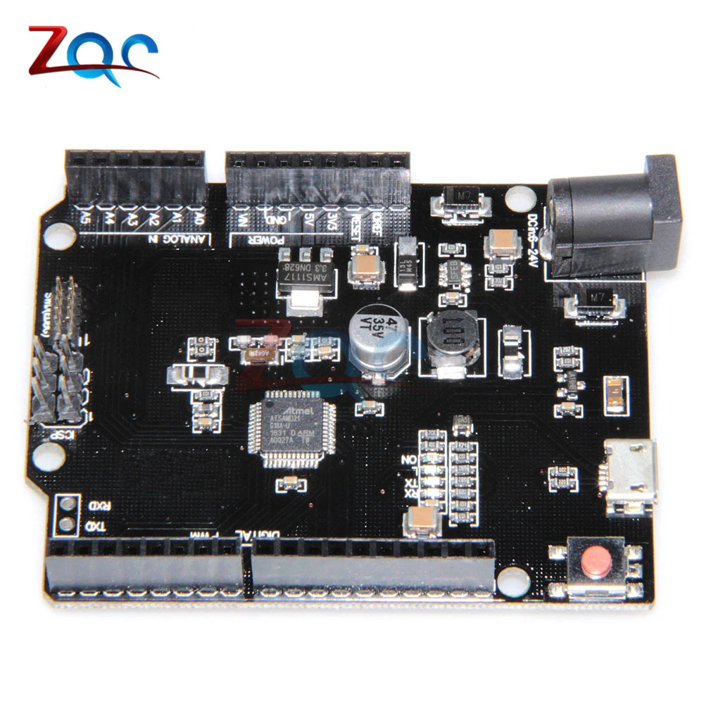 Новый 32-битный модуль SAMD21 M0 ARM Cortex M0 Core, совместимый с Arduino Zero для Arduino M0 с платой Micro USB
Новый 32-битный модуль SAMD21 M0 ARM Cortex M0 Core, совместимый с Arduino Zero для Arduino M0 с платой Micro USB