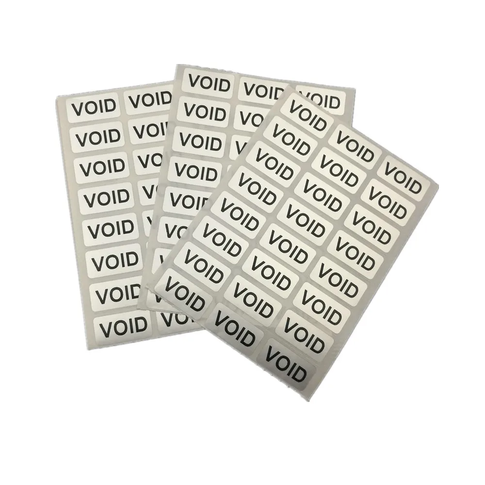 Warranty Tamper Proof Labels Stickers No Return If Removed Or Tempered 20x10mm