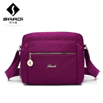 SKADI Brand teenager casual solid fashion women shoulder crossbody Bag Nylon oxford Mochila Multifunction Messenger Bag
SKADI Brand teenager casual solid fashion women shoulder crossbody Bag Nylon oxford Mochila Multifunction Messenger Bag