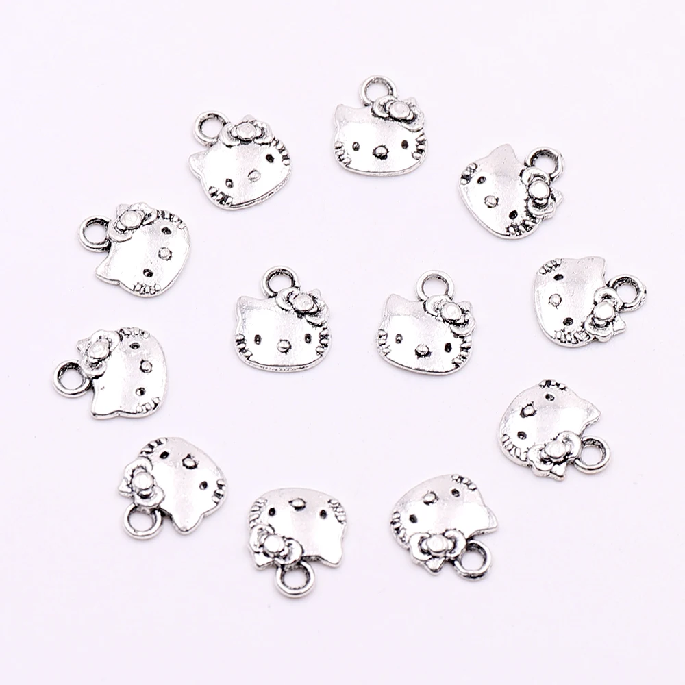 Wholesale Silver Metal DIY Hello Charms Components for Jewelry Earrings Bracelets Making Animal Charms for Jewelry Making
Wholesale Silver Metal DIY Hello Charms Components for Jewelry Earrings Bracelets Making Animal Charms for Jewelry Making
