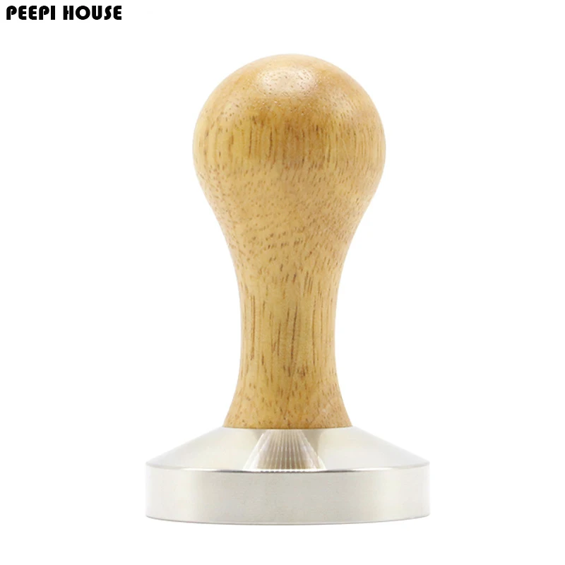 58mm Stainless Steel Home Espresso Coffee Maker Coffee Bean Tamper, with Wooden Handle
58mm Stainless Steel Home Espresso Coffee Maker Coffee Bean Tamper, with Wooden Handle