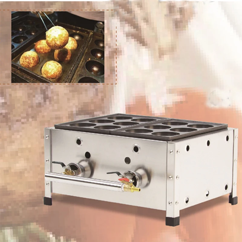 Commercial double plate Takoyaki grill pan gas bakudanyaki maker big takoyaki maker machine snack equipment
Commercial double plate Takoyaki grill pan gas bakudanyaki maker big takoyaki maker machine snack equipment