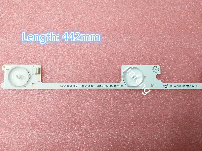 80 Pieces/lot original new LED backlight bar strip for KDL48JT618A 35018539 6 LEDS(6V) 442mm
80 Pieces/lot original new LED backlight bar strip for KDL48JT618A 35018539 6 LEDS(6V) 442mm
