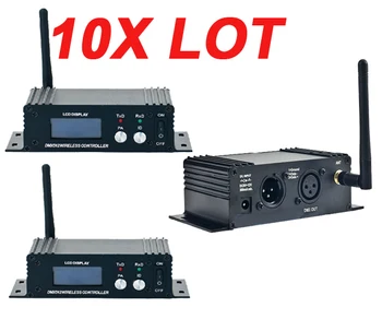 10X 400M Distance 2.4GHz LCD Display DMX512 Wireless 2in1 Transmitter/ Receiver For Stage LED Par Light
10X 400M Distance 2.4GHz LCD Display DMX512 Wireless 2in1 Transmitter/ Receiver For Stage LED Par Light