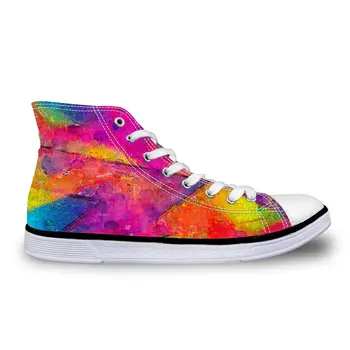 WHEREISART Stylish High-Top Canvas Shoes Footwear Lace Up Fashion Sneaker for Women Men Multi
WHEREISART Stylish High-Top Canvas Shoes Footwear Lace Up Fashion Sneaker for Women Men Multi