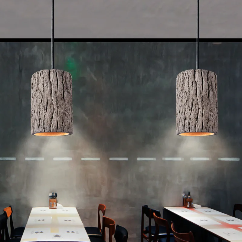 Industrial retro chandelier creative wood like Chandelier