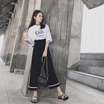 Summer Large Size Tracksuit For Women Loose Women's Tracksuits Wide Leg 2 Piece Set Women Sweet Pullover Two Piece Set
Summer Large Size Tracksuit For Women Loose Women's Tracksuits Wide Leg 2 Piece Set Women Sweet Pullover Two Piece Set