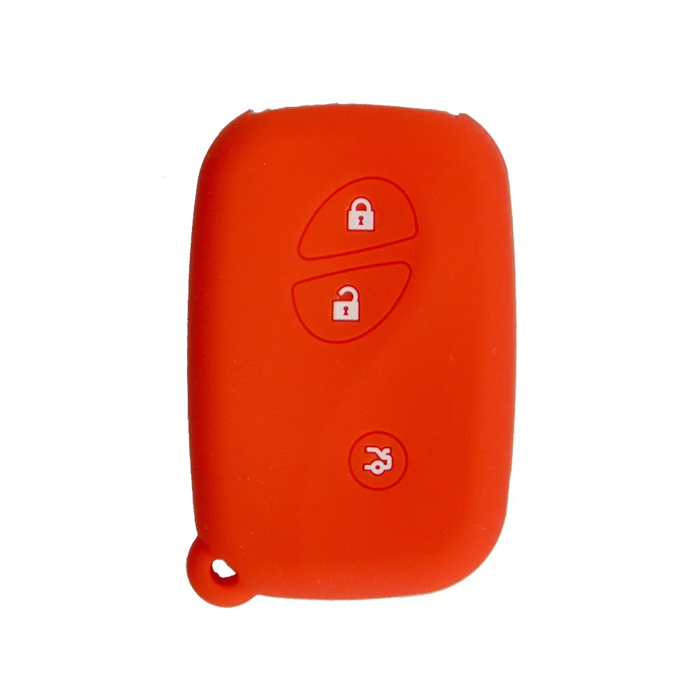 3 button silicone car key for Lexus 3
