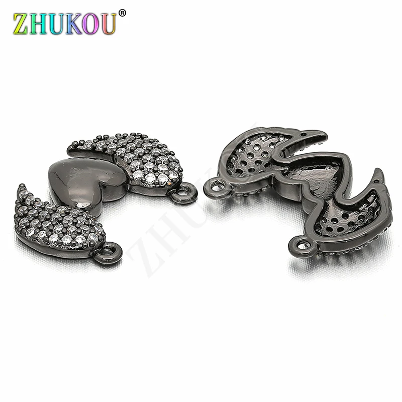 22*13mm Brass Cubic Zirconia Wings Charms Pendants DIY Jewelry Bracelet Necklace Making, Model: VD32
22*13mm Brass Cubic Zirconia Wings Charms Pendants DIY Jewelry Bracelet Necklace Making, Model: VD32