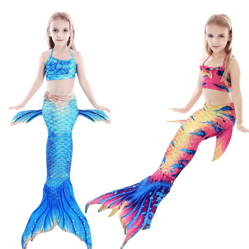 3Pcs/6 Colors Girls Bathing Suit Swimming Mermaid Tail with Monofin Little Children Ariel Mermaid Costume Kids Swimsuit Cosplay
3Pcs/6 Colors Girls Bathing Suit Swimming Mermaid Tail with Monofin Little Children Ariel Mermaid Costume Kids Swimsuit Cosplay