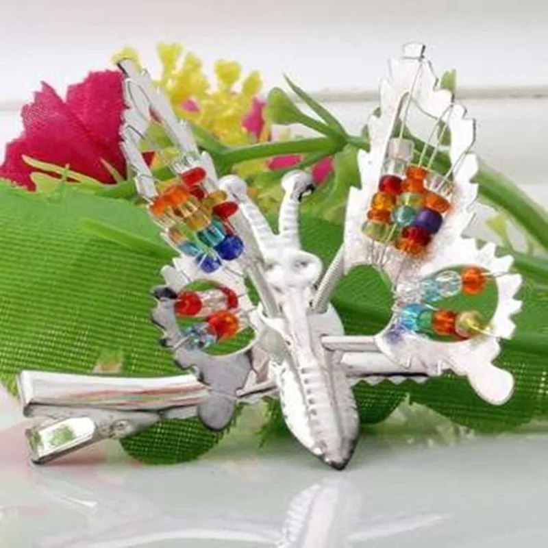 M MISM 1Pair Children Butterfly Barrettes Metal Hair BB Clips Shaking Wings Hairpins For Girls Gifts Hair Accessories
M MISM 1Pair Children Butterfly Barrettes Metal Hair BB Clips Shaking Wings Hairpins For Girls Gifts Hair Accessories