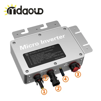 IP67 300W waterproof grid tie solar micro inverter input22-50VDC to 110-230VAC communication function with WIFI control
IP67 300W waterproof grid tie solar micro inverter input22-50VDC to 110-230VAC communication function with WIFI control