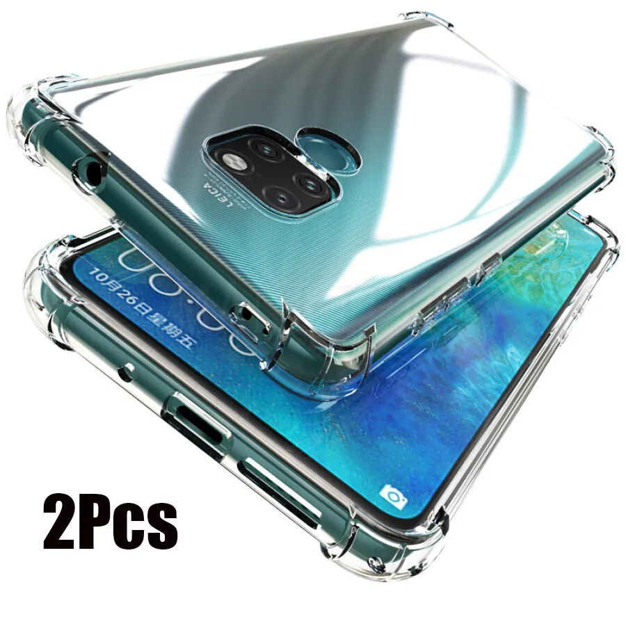 2Pcs Shockproof Soft TPU Silicone Back Cover Phone Case For Huawei Mate 20 P30 P20 Pro Transparent Case Bags Shell Capa Nova 3
2Pcs Shockproof Soft TPU Silicone Back Cover Phone Case For Huawei Mate 20 P30 P20 Pro Transparent Case Bags Shell Capa Nova 3